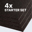 VersaFit™ Rubber Flooring Tiles