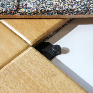 VersaFit WoodGrain floor tile cross-section detail